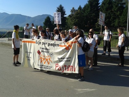 Marcia Internazionale per la Pace in Albania - 2