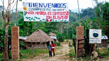Colombia Comunità di Pace di San José de Apartadó