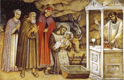 San Francesco D'Assisi presepio