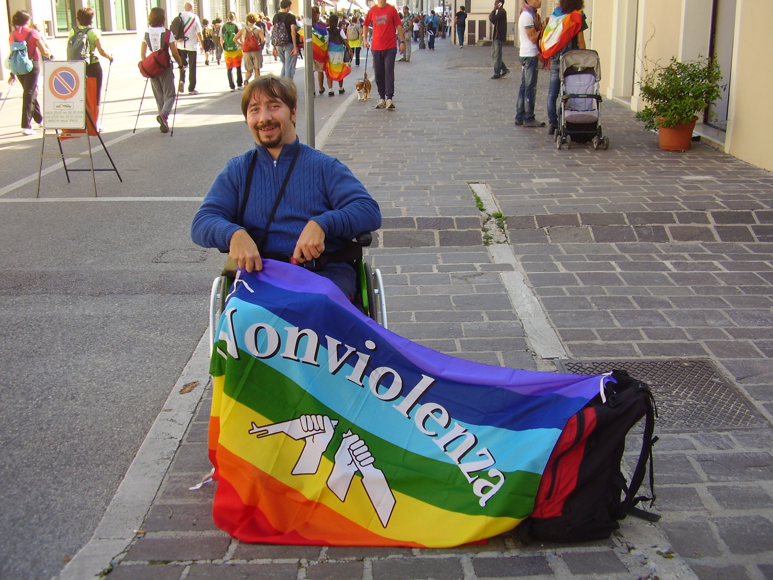 nonviolenza e disabilità, Giuseppe
