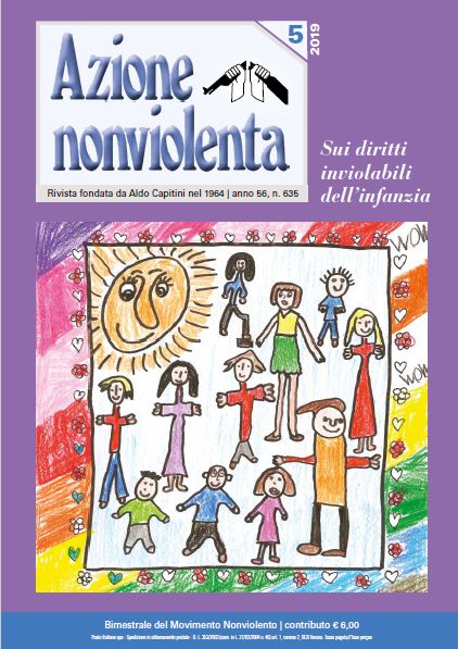 Risultati immagini per numero 5-2019 di "Azione nonviolenta"