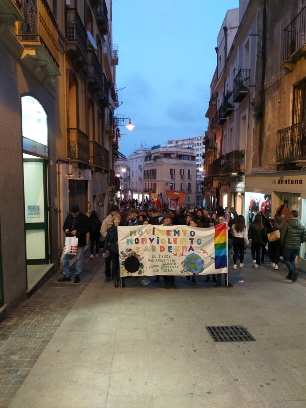 Marcia Mondiale per la Pace e la Nonviolenza Cagliari